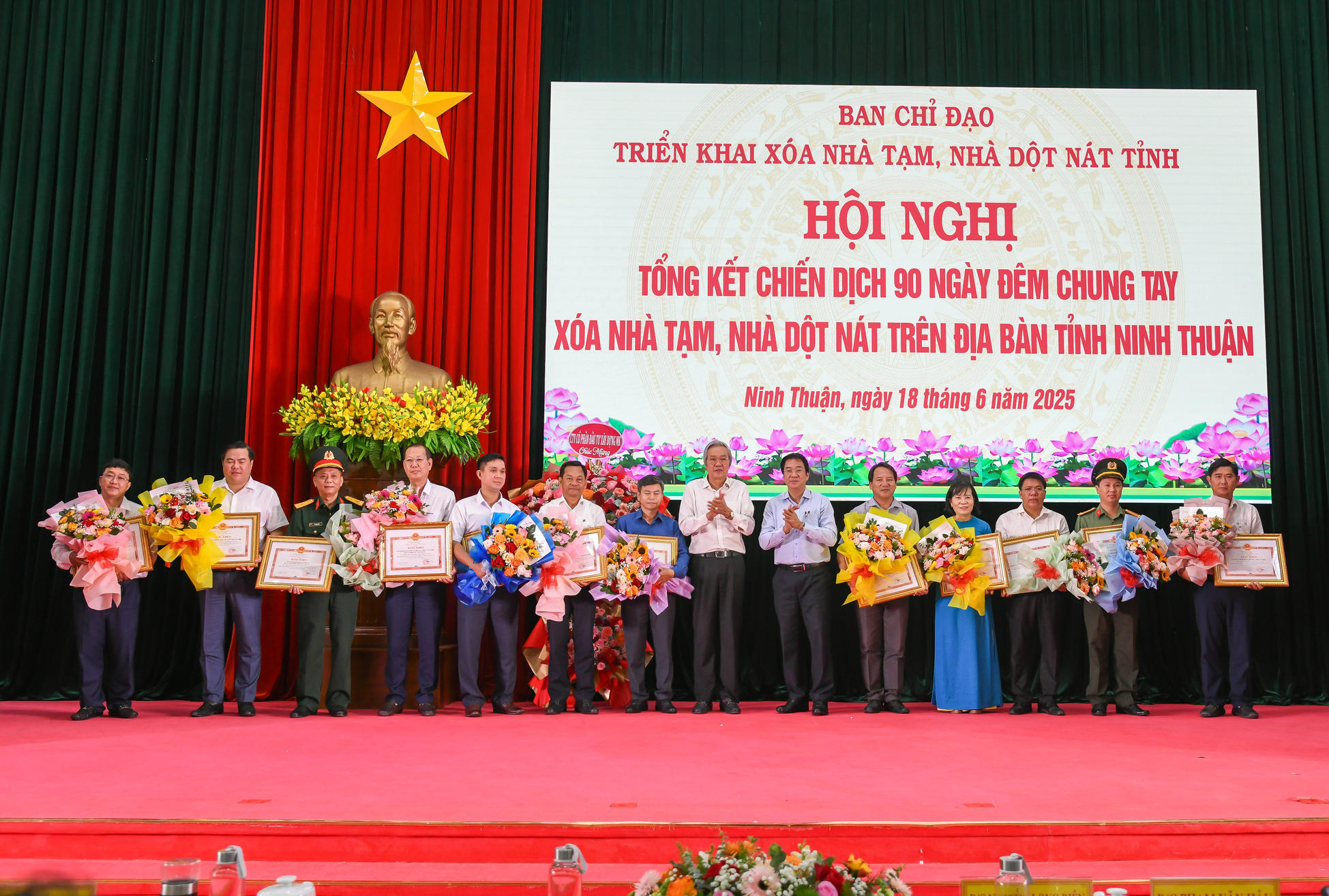 TRUNGNAM GROUP ĐỒNG HÀNH CÙNG NINH THUẬN VỀ ĐÍCH SỚM CHIẾN DỊCH XÓA NHÀ TẠM