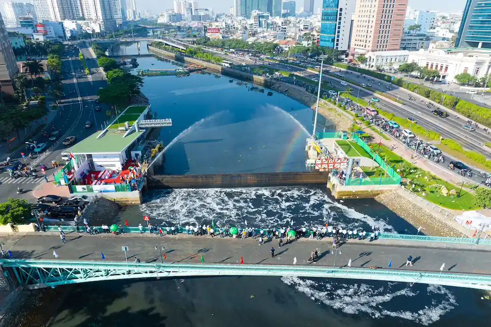 GIẢI QUYẾT NGẬP DO TRIỀU KHU VỰC TP.HCM CÓ XÉT ĐẾN YẾU TỐ BIẾN ĐỔI KHÍ HẬU (GIAI ĐOẠN 1)