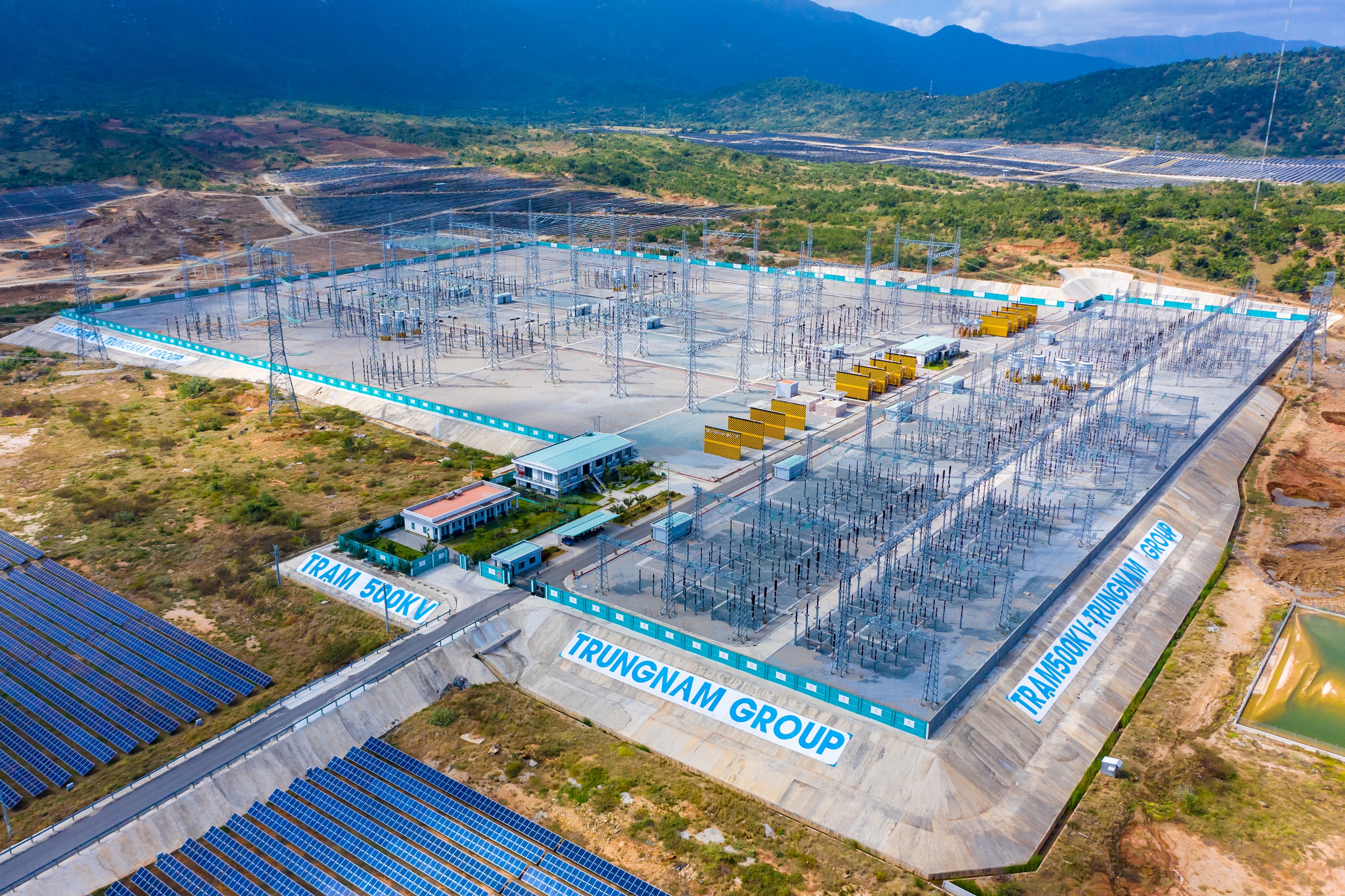 220/500 kV SUBSTATION AND 220/500 kV TRANSMISSION LINES INTEGRATED WITH TRUNG NAM THUAN NAM 450 MW SOLAR POWER PLANT