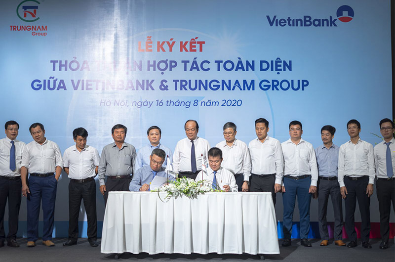 Trungnam Group ký kết Thỏa thuận hợp tác toàn diện với VietinBank