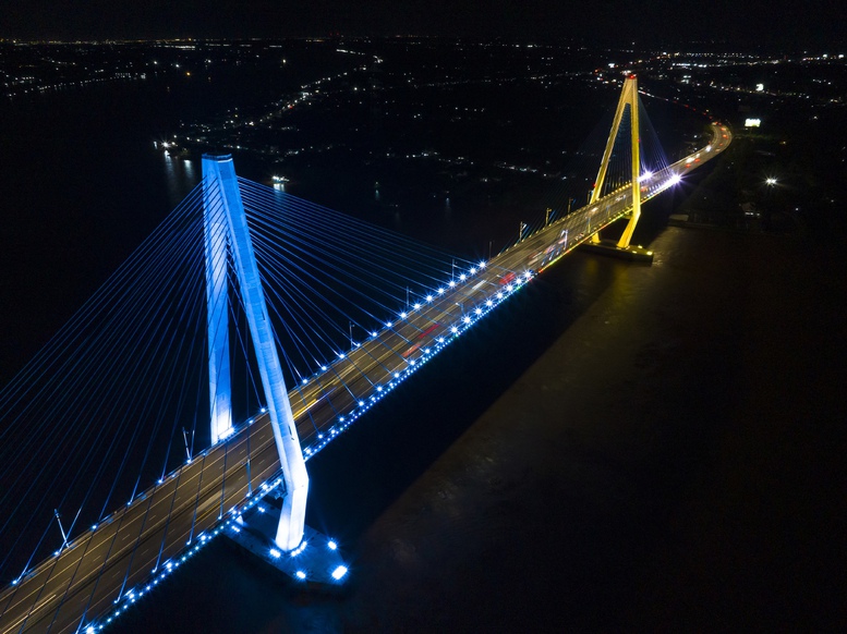 Cầu Mỹ Thuận 2 - Dự án cơ sở hạ tầng - Hạ Tầng Xây Lắp - Trungnam